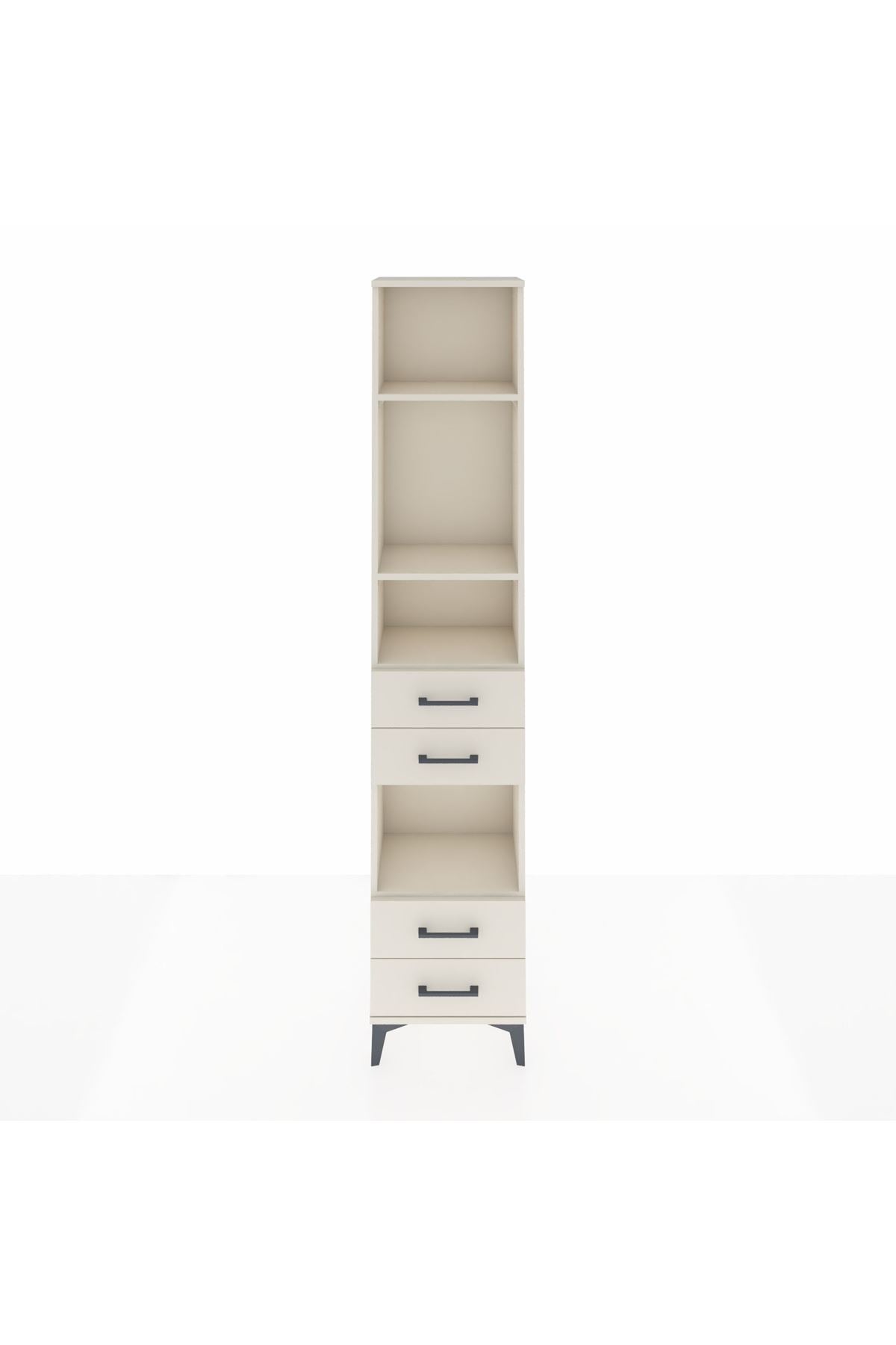 Arges Dolap 4 Raflı 4 Çekmeceli 44x30x221 Aytaşı-Aytaşı