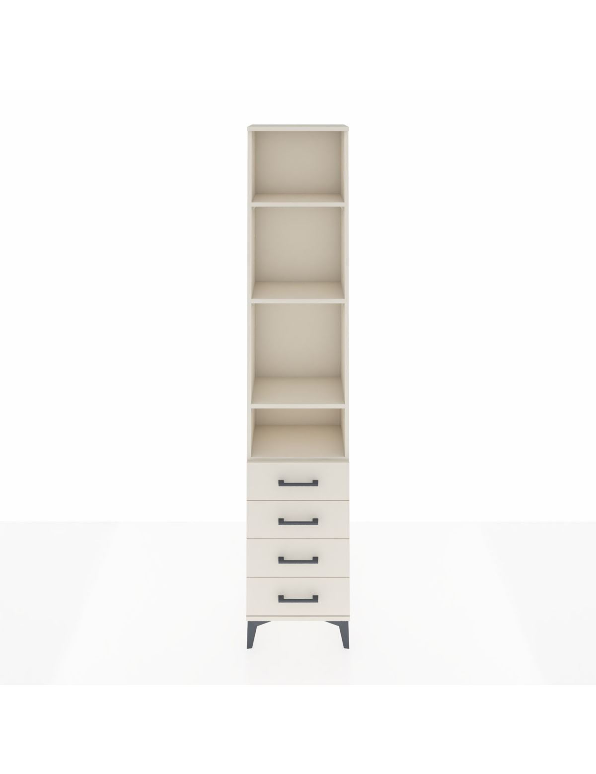 Arges Dolap 4 Raflı 4 Çekmeceli 44x30x221 Aytaşı-Aytaşı