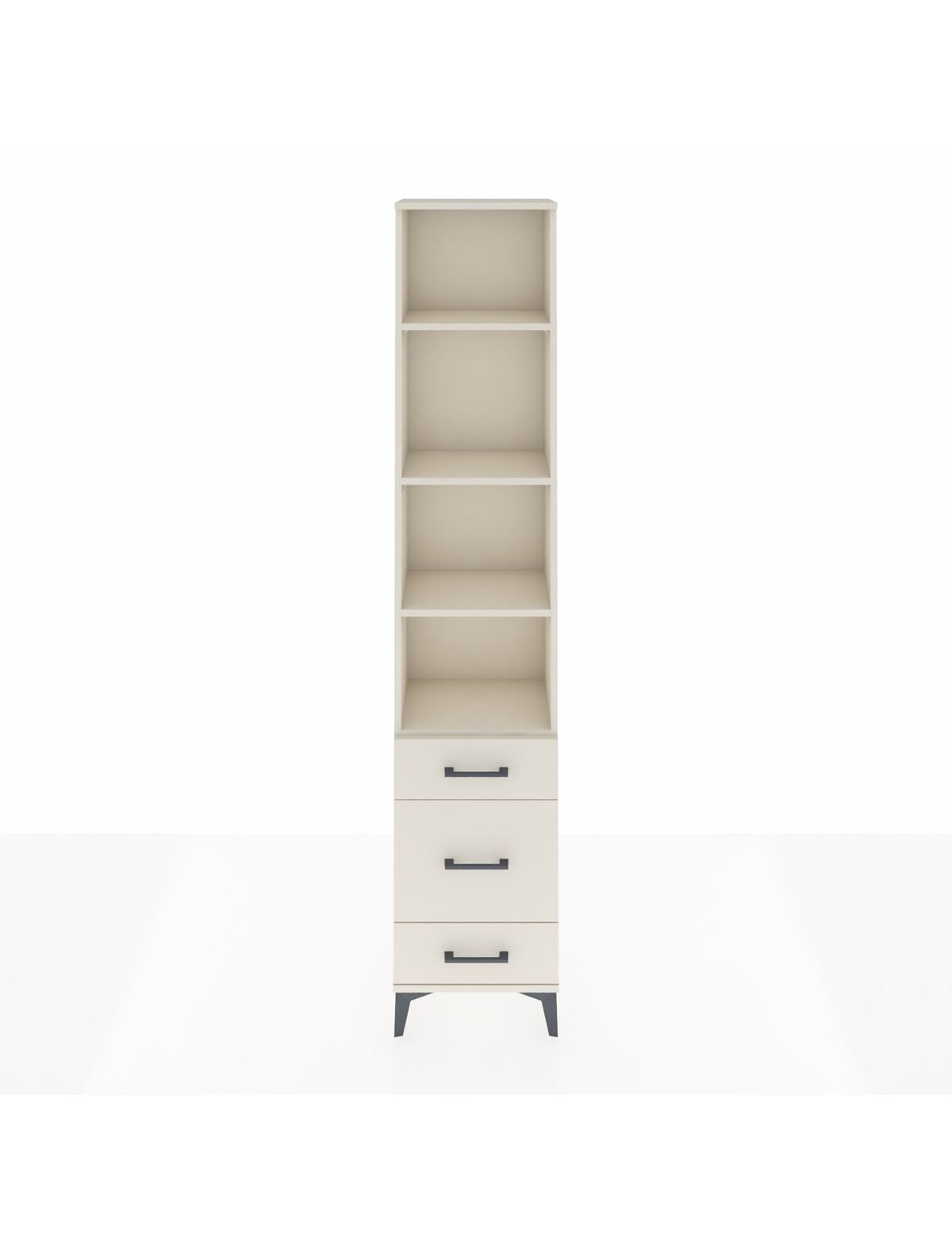 Arges Dolap 4 Raflı 3 Çekmeceli 44x30x221 Aytaşı-Aytaşı