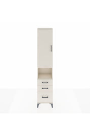 Arges Dolap 3 Raflı 3 Çekmeceli Tek Askılı 44x30x221 Aytaşı-Aytaşı