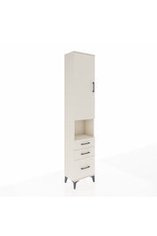 Arges Dolap 4 Raflı 3 Çekmeceli Tek Kapaklı 44x30x221 Aytaşı-Aytaşı