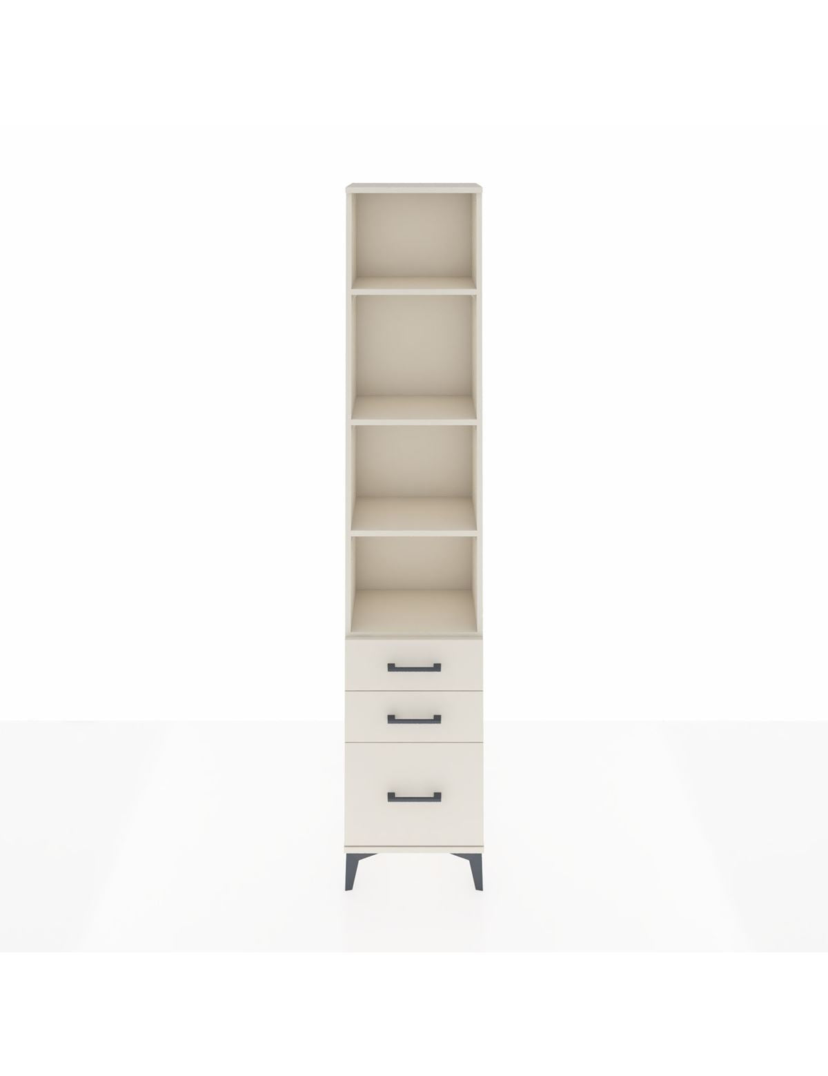 Arges Dolap 4 Raflı 3 Çekmeceli 44x30x221 Aytaşı-Aytaşı