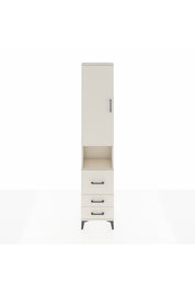 Arges Dolap 3 Raflı 3 Çekmeceli Tek Askılı 44x30x221 Aytaşı-Aytaşı