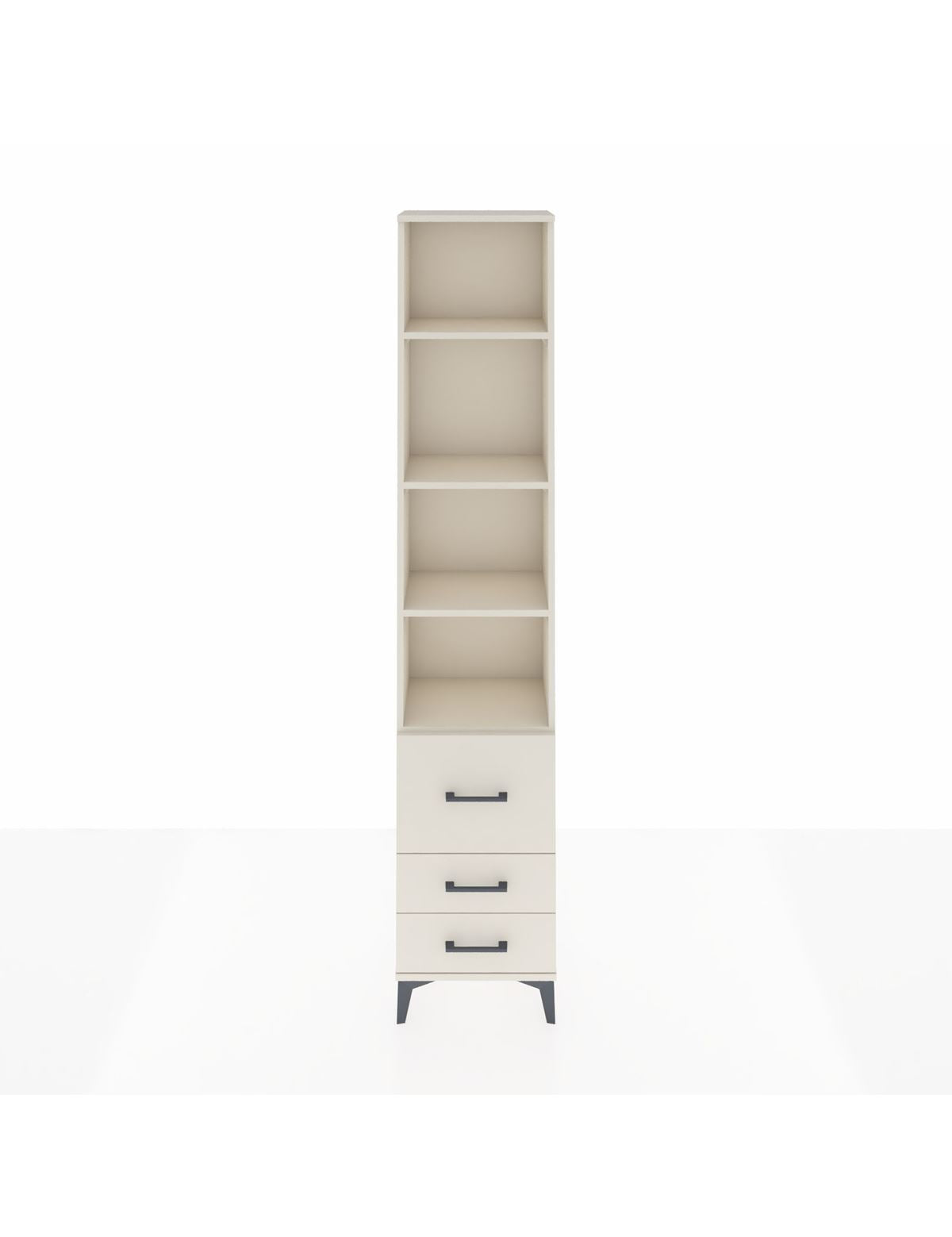 Arges Dolap 4 Raflı 3 Çekmeceli 44x30x221 Aytaşı-Aytaşı