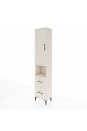 Arges Dolap 4 Raflı 2 Çekmeceli Tek Kapaklı 44x30x221 Aytaşı-Aytaşı