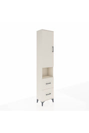 Arges Dolap 4 Raflı 2 Çekmeceli Tek Kapaklı 44x30x221 Aytaşı-Aytaşı