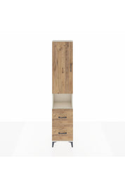 Arges Dolap 4 Raflı 2 Çekmeceli Tek Kapaklı 44x30x221 Aytaşı-Çam