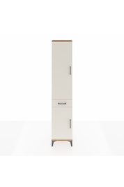 Arges Dolap 4 Raflı Tek Çekmeceli 2 Kapaklı 44x30x221 Çam-Aytaşı