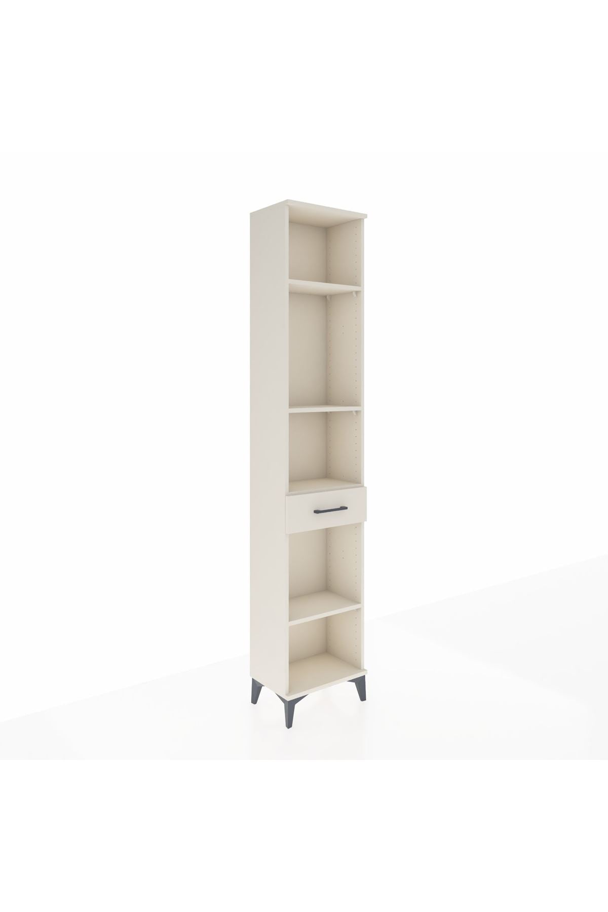 Arges Dolap 4 Raflı Tek Çekmeceli 44x30x221 Aytaşı-Aytaşı