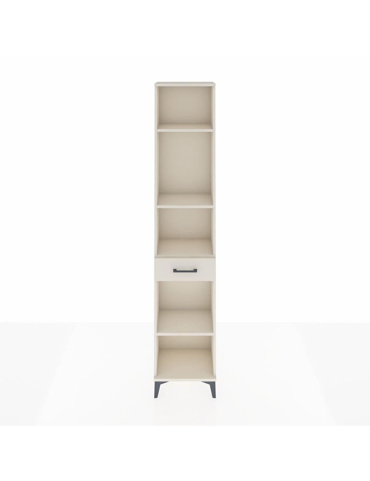 Arges Dolap 4 Raflı Tek Çekmeceli 44x30x221 Aytaşı-Aytaşı