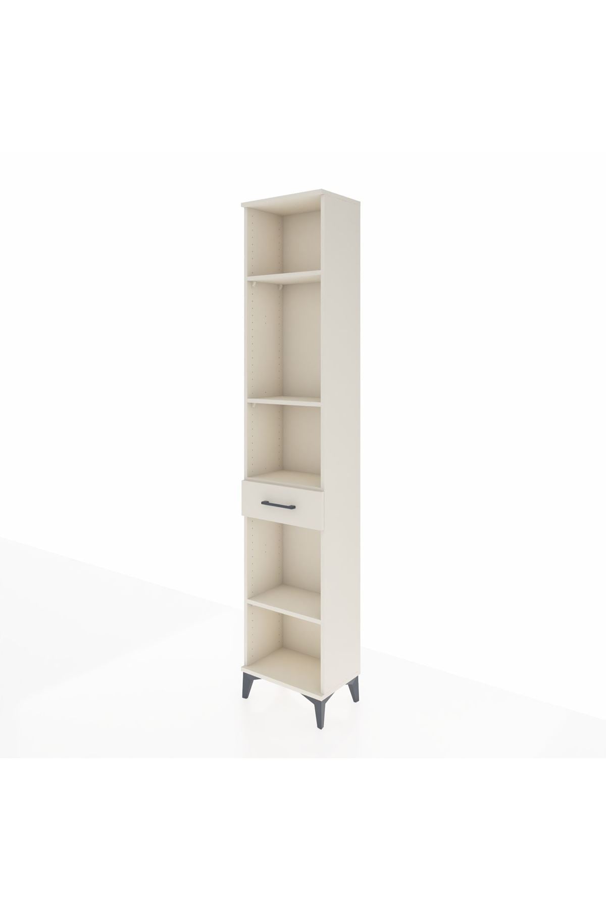 Arges Dolap 4 Raflı Tek Çekmeceli 44x30x221 Aytaşı-Aytaşı