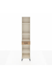 Arges Dolap 4 Raflı Tek Çekmeceli 44x30x221 Aytaşı-Çam