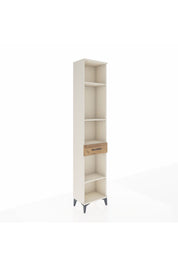 Arges Dolap 4 Raflı Tek Çekmeceli 44x30x221 Aytaşı-Çam