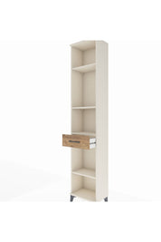 Arges Dolap 4 Raflı Tek Çekmeceli 44x30x221 Aytaşı-Çam