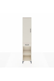 Arges Dolap 3 Raflı Tek Çekmeceli Tek Askılı 44x30x221 Aytaşı-Aytaşı