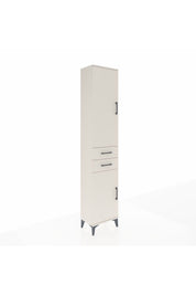 Arges Dolap 3 Raflı 2 Çekmeceli Tek Askılı 44x30x221 Aytaşı-Aytaşı