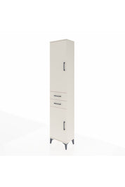 Arges Dolap 3 Raflı 2 Çekmeceli Tek Askılı 44x30x221 Aytaşı-Aytaşı