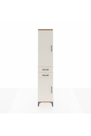 Arges Dolap 4 Raflı 2 Çekmeceli 2 Kapaklı 44x30x221 Çam-Aytaşı