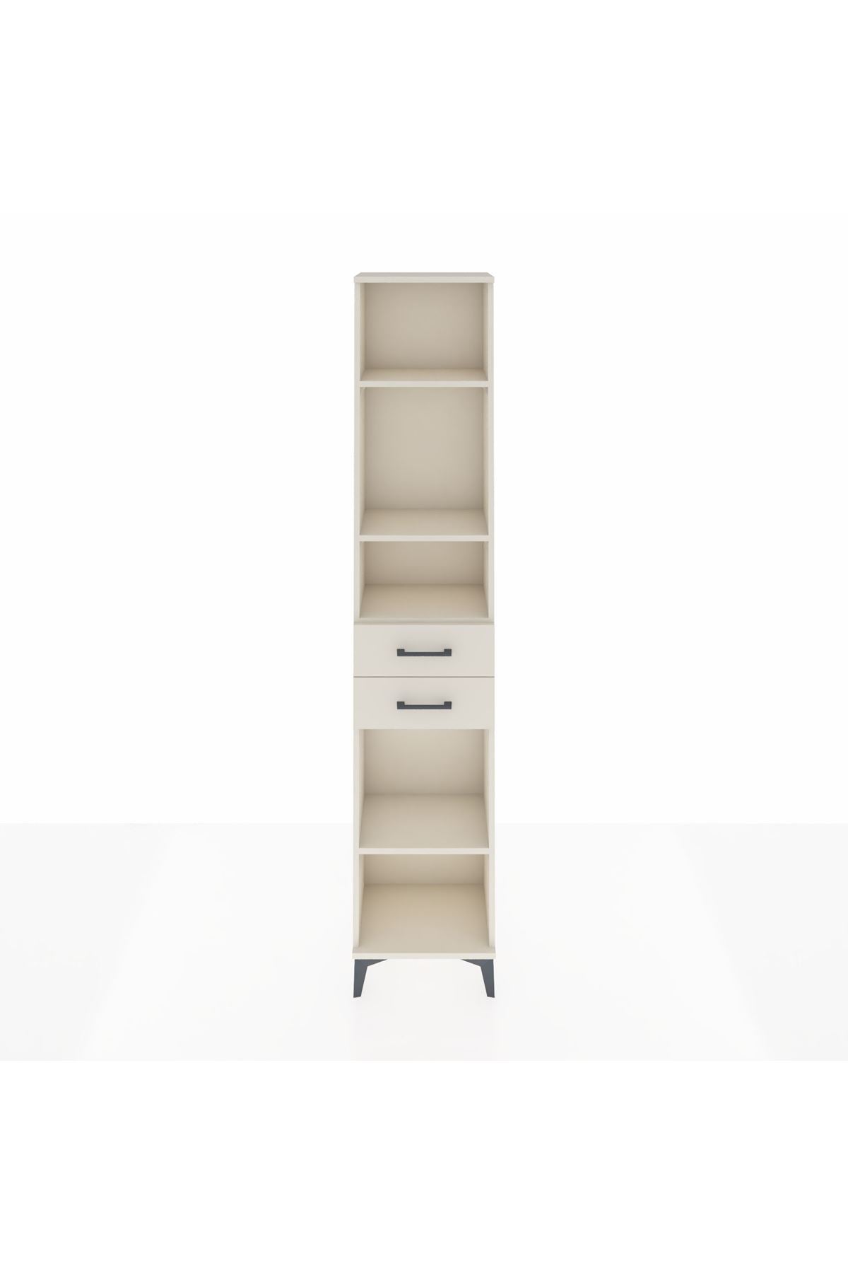 Arges Dolap 4 Raflı 2 Çekmeceli 44x30x221 Aytaşı-Aytaşı