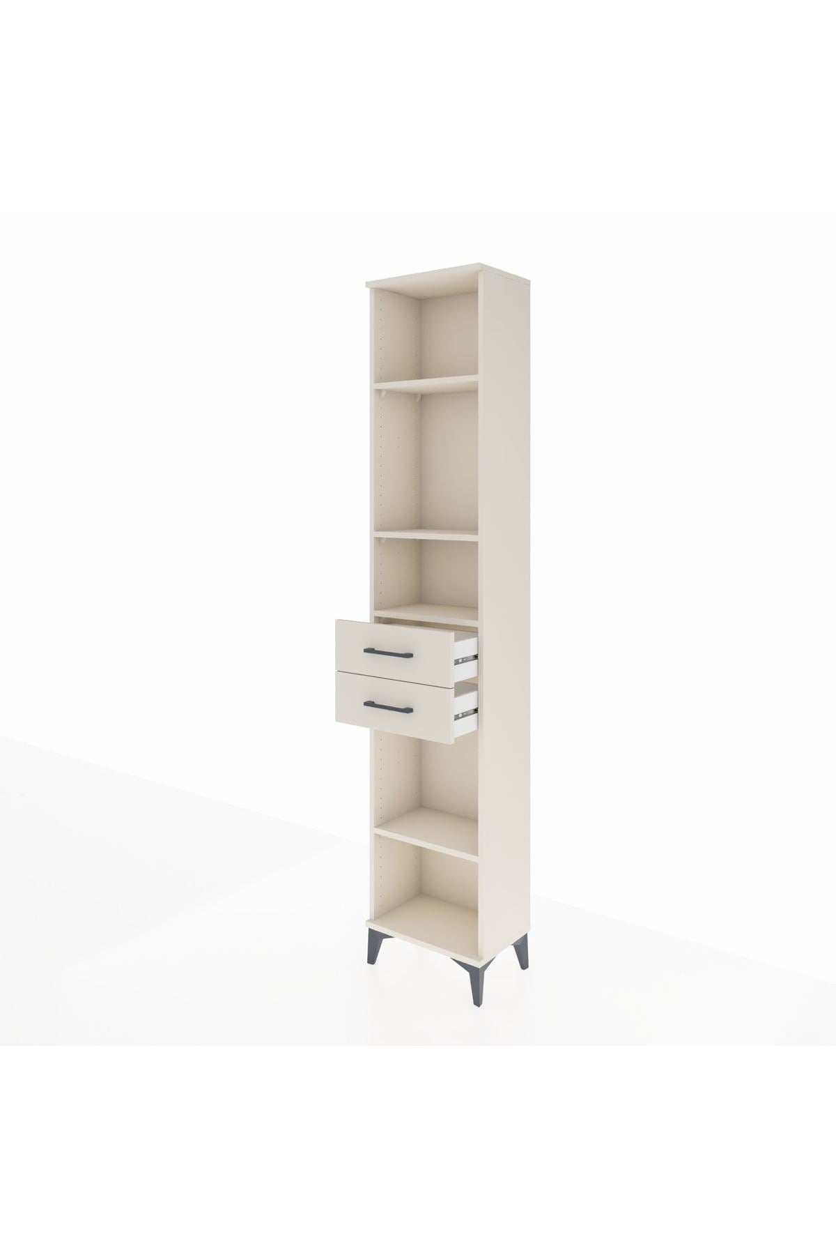 Arges Dolap 4 Raflı 2 Çekmeceli 44x30x221 Aytaşı-Aytaşı