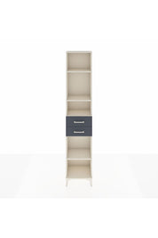 Arges Dolap 4 Raflı 2 Çekmeceli 44x30x221 Aytaşı-Antrasit