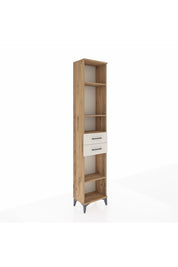 Arges Dolap 4 Raflı 2 Çekmeceli 44x30x221 Çam-Aytaşı