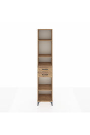 Arges Dolap 4 Raflı 2 Çekmeceli 44x30x221 Çam-Çam