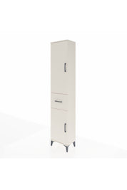 Arges Dolap 3 Raflı Tek Çekmeceli Tek Askılı 44x30x221 Aytaşı-Aytaşı