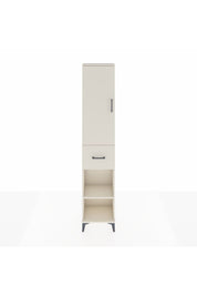 Arges Dolap 3 Raflı Tek Çekmeceli Tek Askılı 44x30x221 Aytaşı-Aytaşı