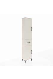 Arges Dolap 4 Raflı Tek Çekmeceli 2 Kapaklı 44x30x221 Aytaşı-Aytaşı