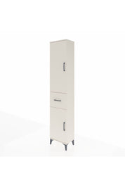 Arges Dolap 4 Raflı Tek Çekmeceli 2 Kapaklı 44x30x221 Aytaşı-Aytaşı