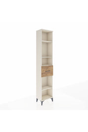 Arges Dolap 4 Raflı Tek Çekmeceli 44x30x221 Aytaşı-Çam