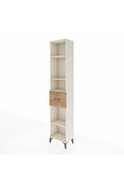 Arges Dolap 4 Raflı Tek Çekmeceli 44x30x221 Aytaşı-Çam