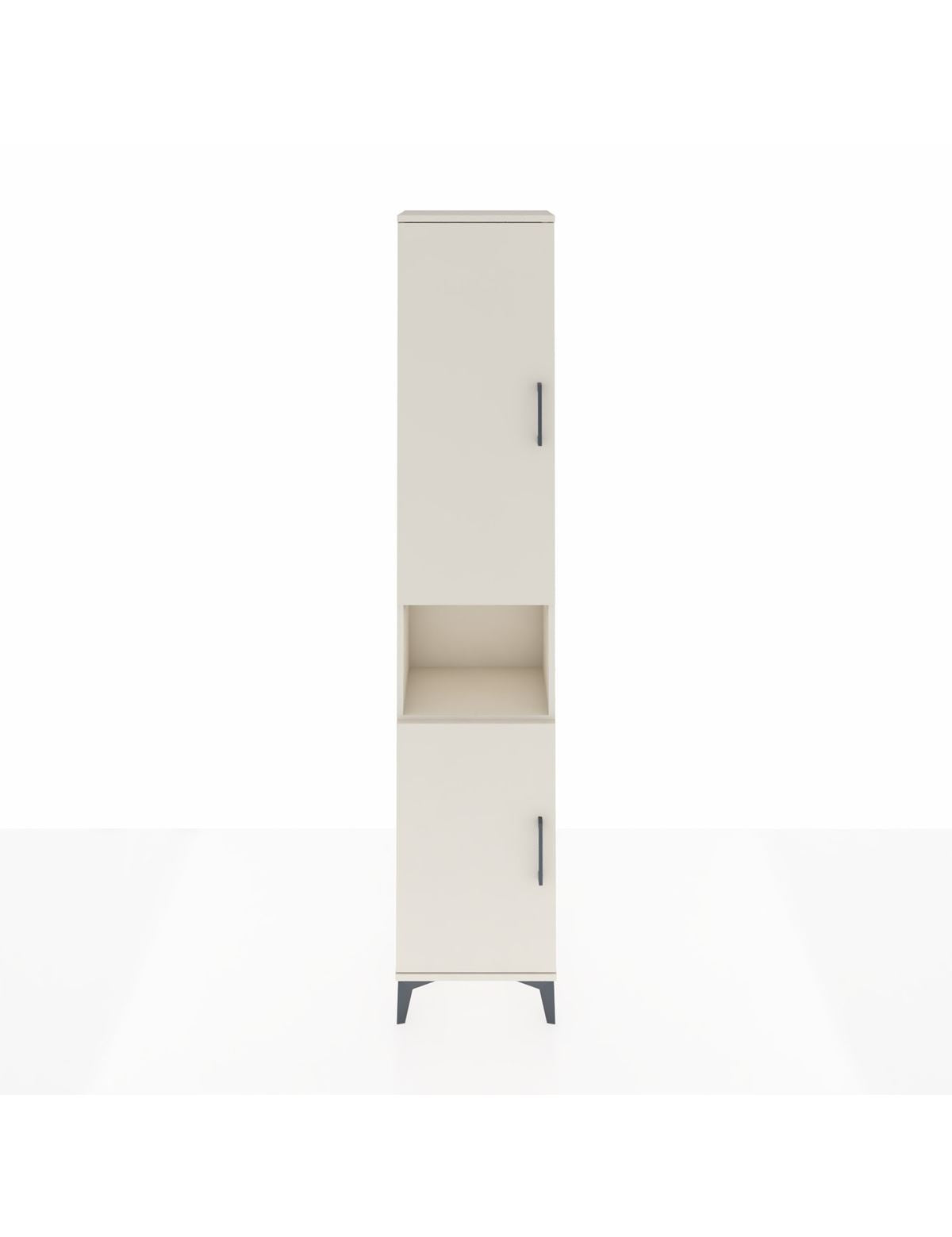 Arges Dolap 4 Raflı 2 Kapaklı Tek Askılı 44x30x221 Aytaşı-Aytaşı