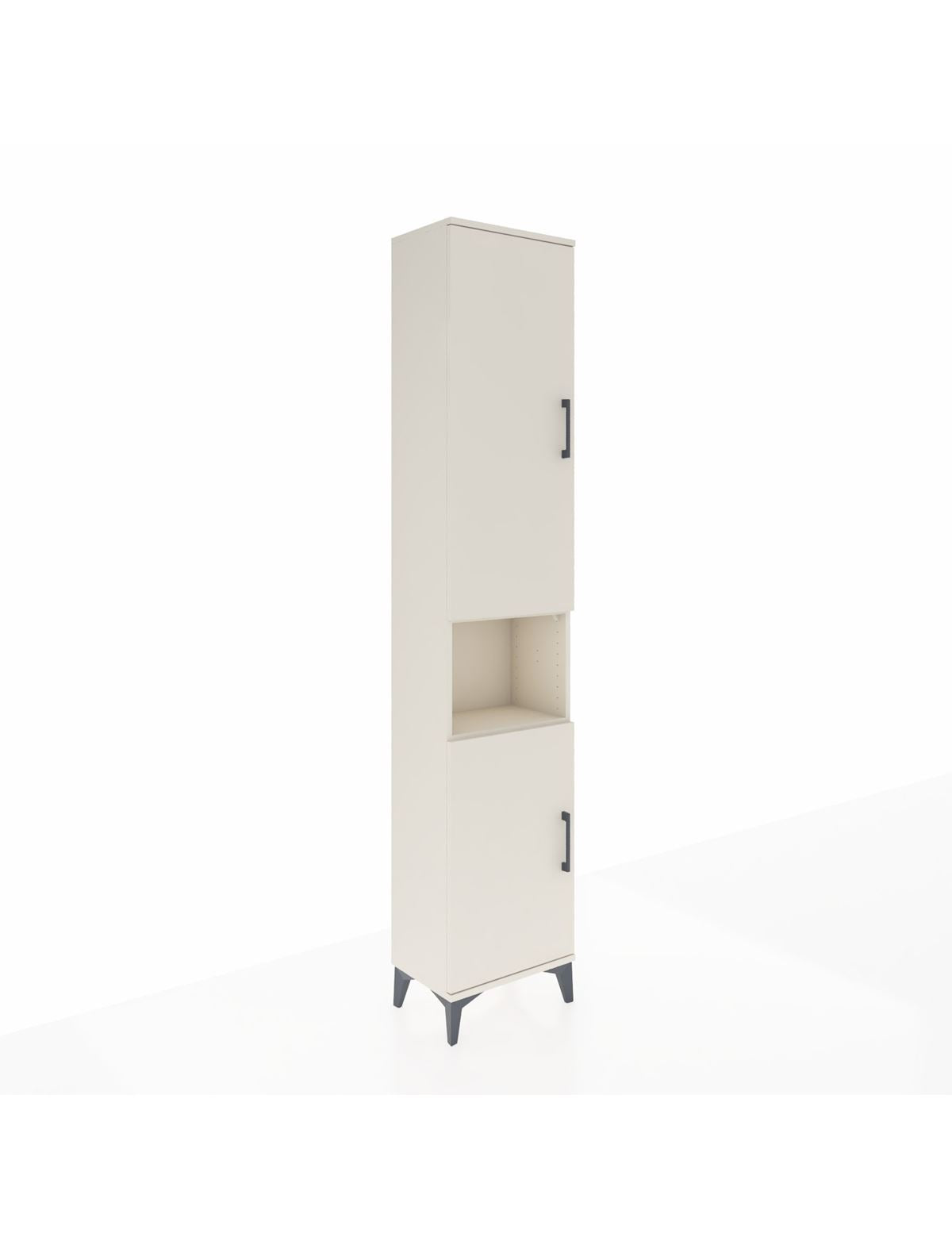 Arges Dolap 4 Raflı 2 Kapaklı Tek Askılı 44x30x221 Aytaşı-Aytaşı