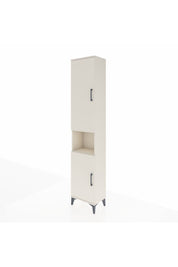 Arges Dolap 4 Raflı 2 Kapaklı Tek Askılı 44x30x221 Aytaşı-Aytaşı