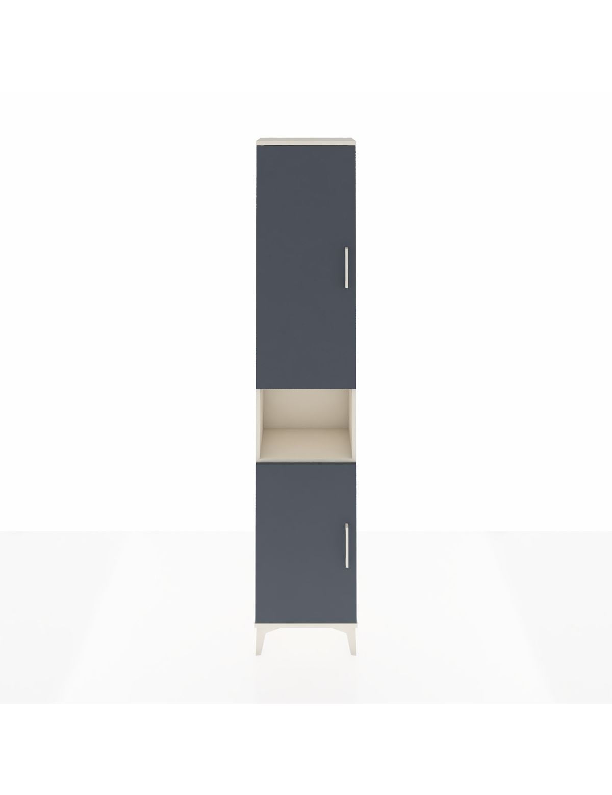 Arges Dolap 5 Raflı 2 Kapaklı 44x30x221 Aytaşı-Antrasit