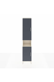 Arges Dolap 5 Raflı 2 Kapaklı 44x30x221 Aytaşı-Antrasit