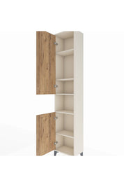 Arges Dolap 5 Raflı 2 Kapaklı 44x30x221 Aytaşı-Çam