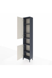 Arges Dolap 5 Raflı 2 Kapaklı 44x30x221 Antrasit-Aytaşı