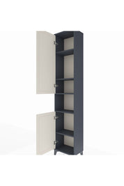 Arges Dolap 5 Raflı 2 Kapaklı 44x30x221 Antrasit-Aytaşı