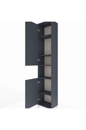 Arges Dolap 5 Raflı 2 Kapaklı 44x30x221 Antrasit-Antrasit