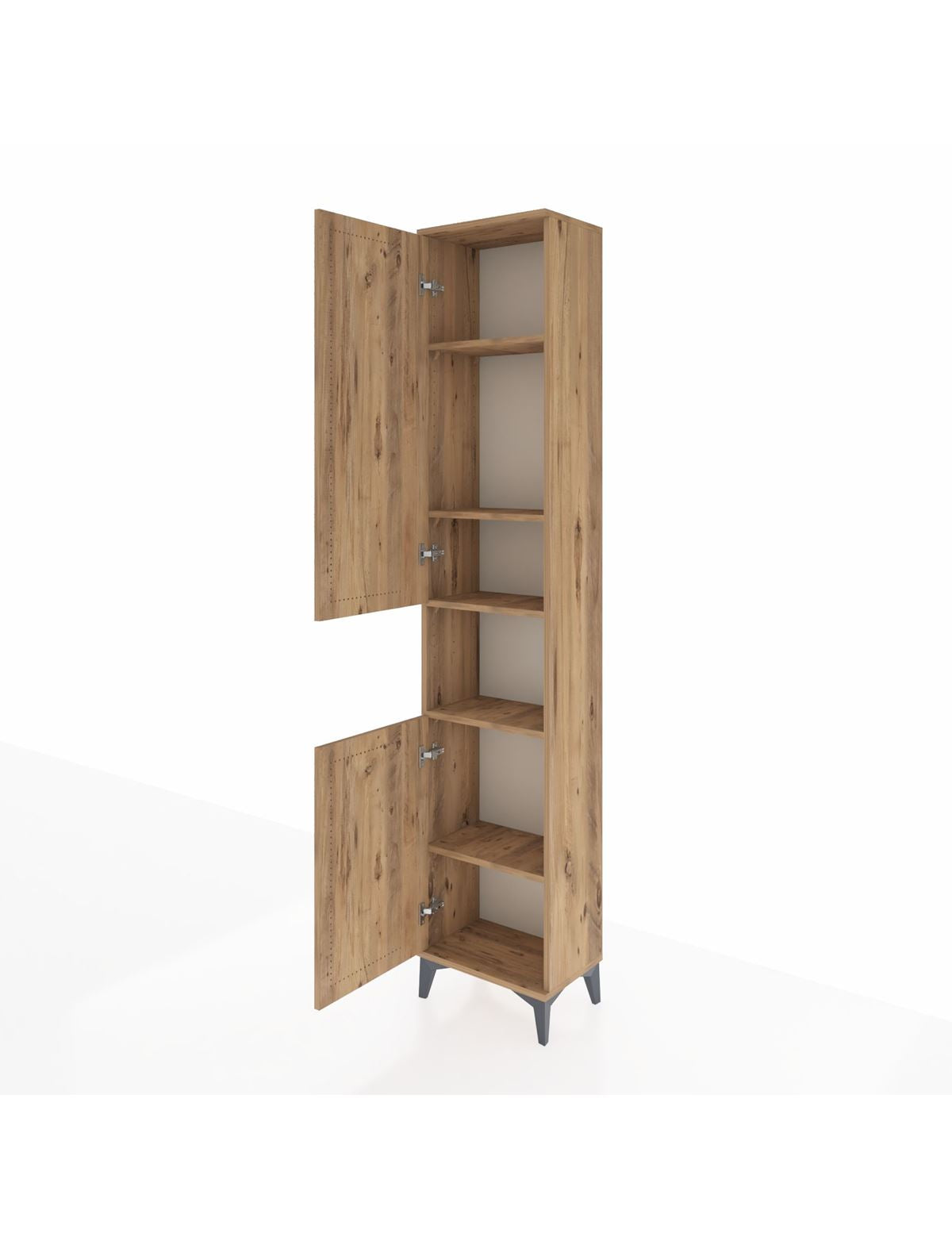Arges Dolap 5 Raflı 2 Kapaklı 44x30x221 - S28M201V9A