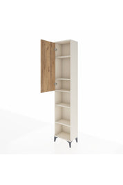 Arges Dolap 5 Raflı Tek Kapaklı 44x30x221 Aytaşı-Çam