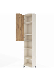 Arges Dolap 5 Raflı Tek Kapaklı 44x30x221 Aytaşı-Çam