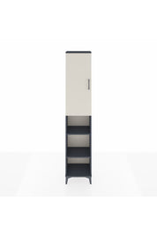 Arges Dolap 5 Raflı Tek Kapaklı 44x30x221 Antrasit-Aytaşı