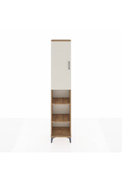 Arges Dolap 5 Raflı Tek Kapaklı 44x30x221 Çam-Aytaşı