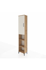 Arges Dolap 5 Raflı Tek Kapaklı 44x30x221 Çam-Aytaşı