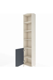 Arges Dolap 5 Raflı Tek Kapaklı 44x30x221 Aytaşı-Antrasit