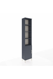 Arges Dolap 5 Raflı Tek Kapaklı 44x30x221 Antrasit-Antrasit